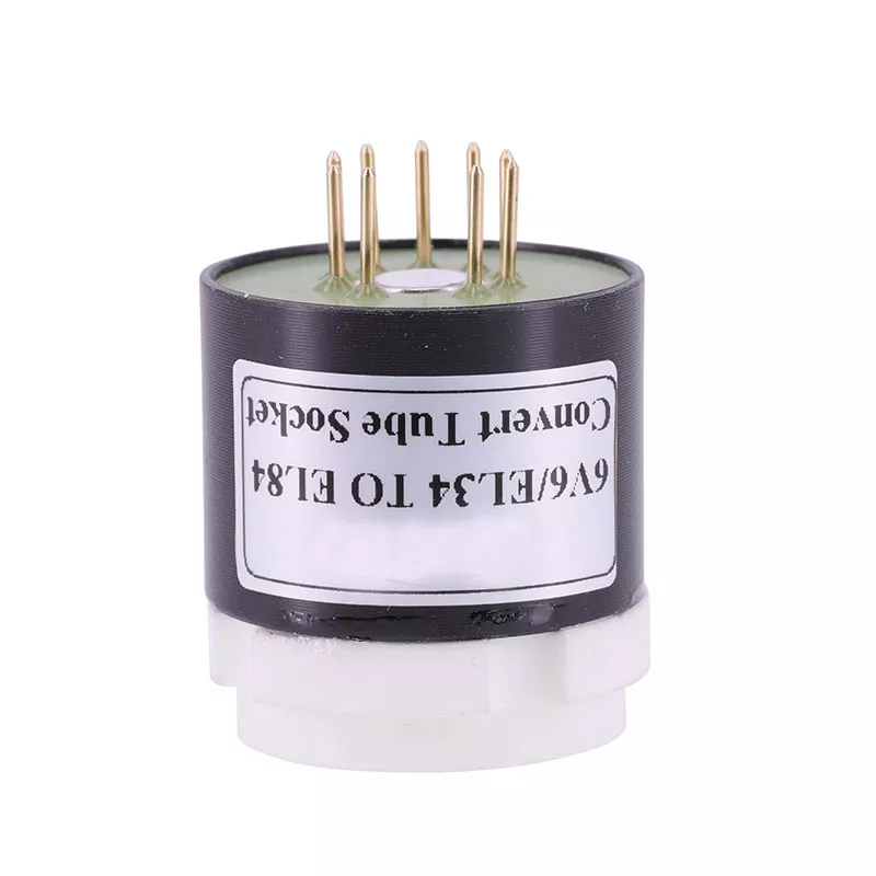 1PC bakelite socket 6V6 TO EL84 EL34 TO EL84 6BQ5 6P14 6P15 Vacuum tube socket adapter converter