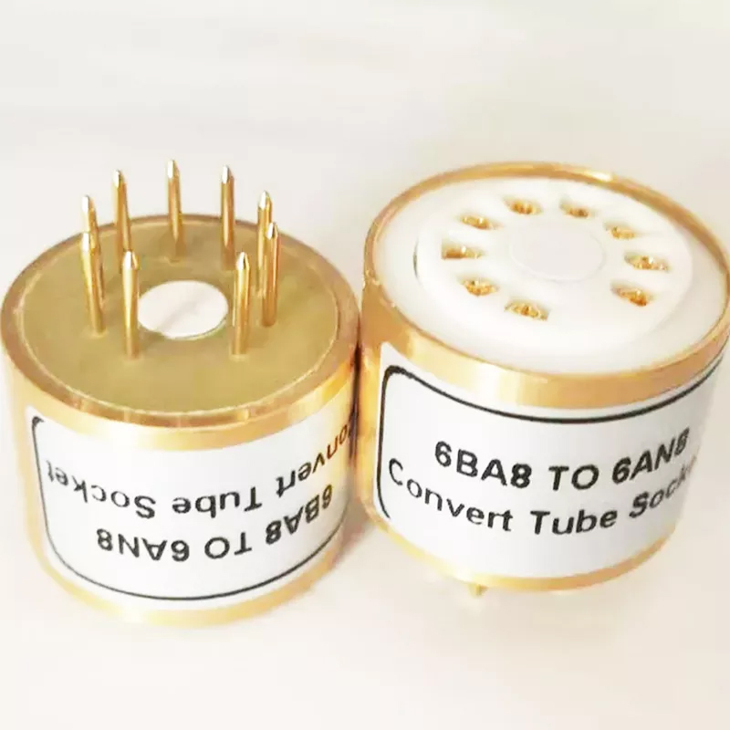 1PC 6BA8 to 6AN8 Vacuum Tube socket Convert Adapter for AMP DIY