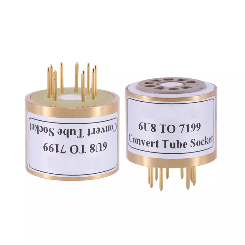 1PC handmade 6U8A 6U8 TO 7199 Vacuum Tube socket Adapter converter