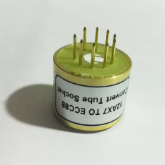 1PC 12AX7 TO ECC88 vacuum tube adapter socket converter