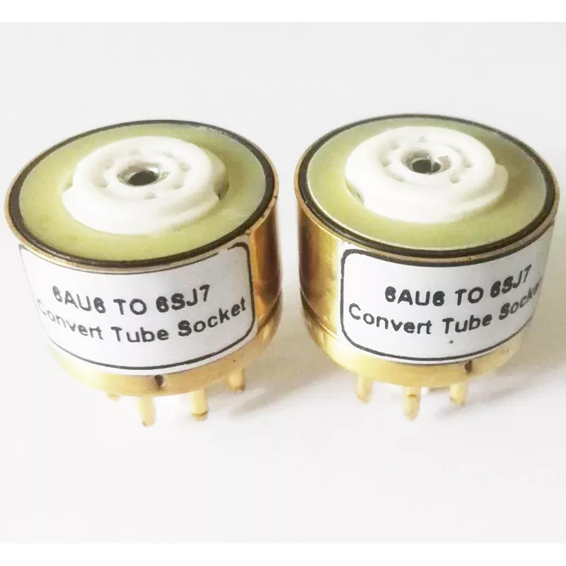 1PC handmade 6AU6 TO 6SJ7 Vacuum Tube socket Adapter