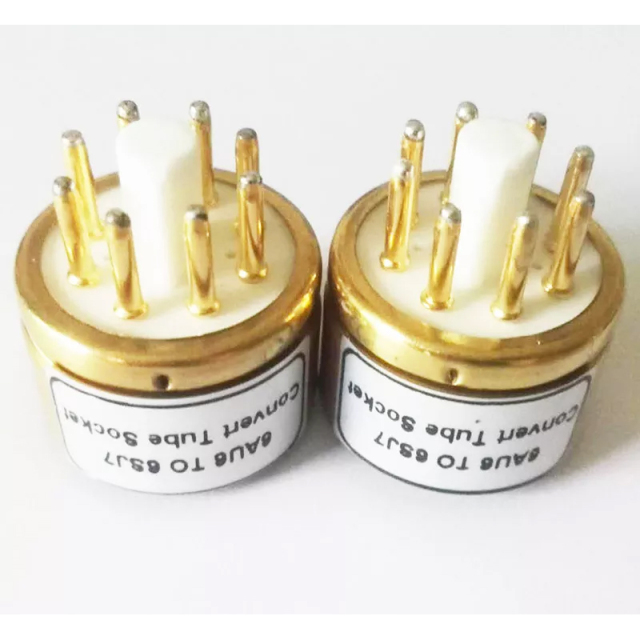 1PC handmade 6AU6 TO 6SJ7 Vacuum Tube socket Adapter