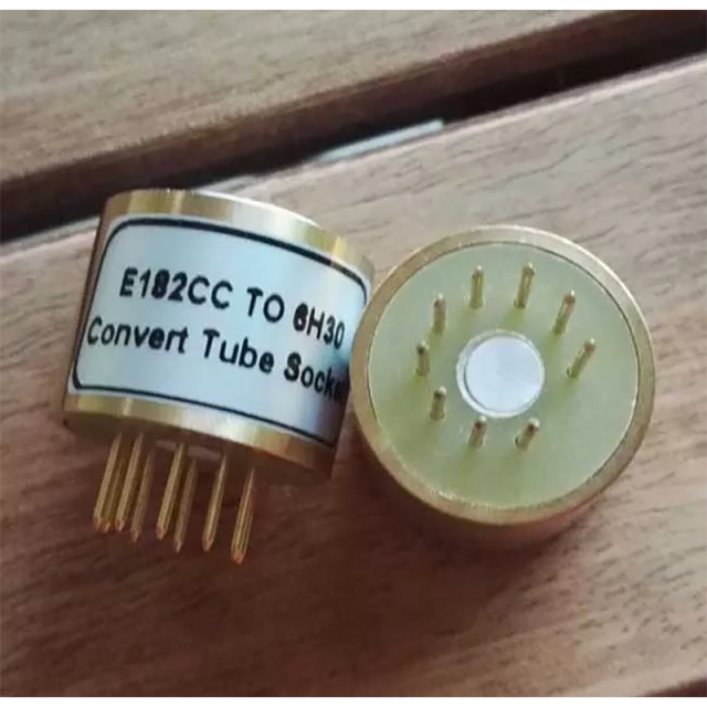 1PC handmade E182CC to 6H30 Vacuum Tube socket Adapter