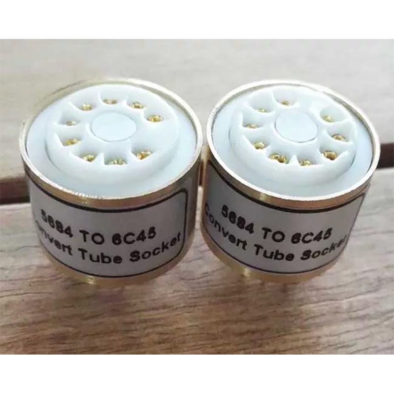 1PC handmade 5684 TO 6C45 Vacuum Tube socket Adapter converter