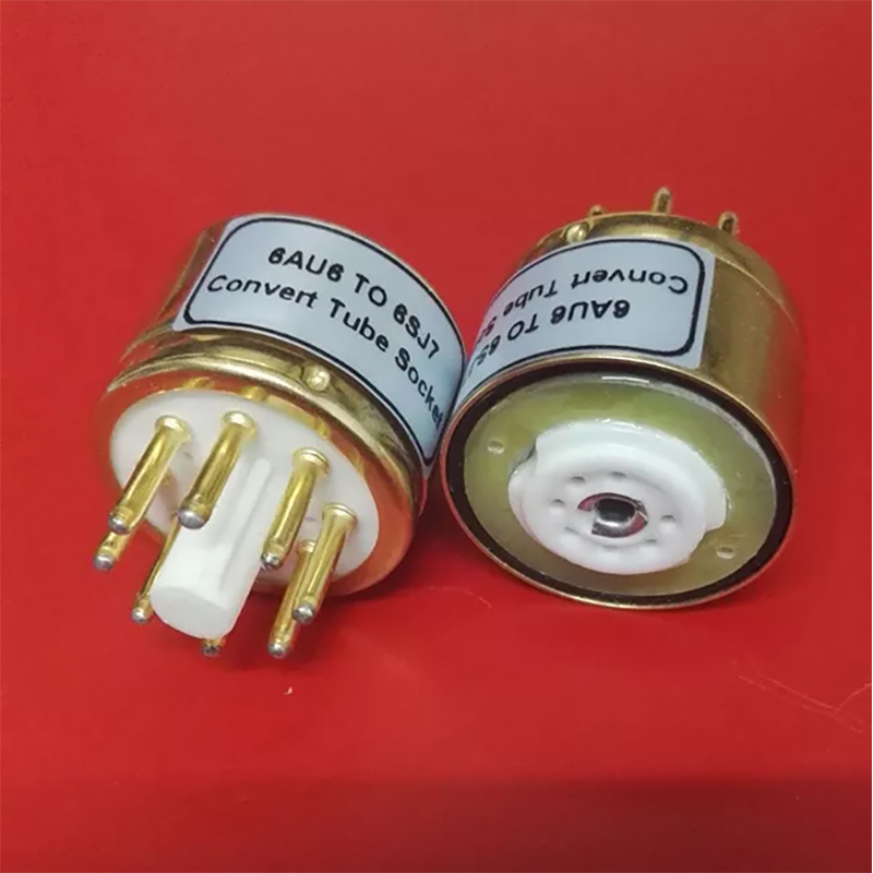 1PC handmade 6AU6 TO 6SJ7 Vacuum Tube socket Adapter