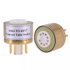 1PC handmade 6463 to 6SN7 Vacuum Tube socket Adapter
