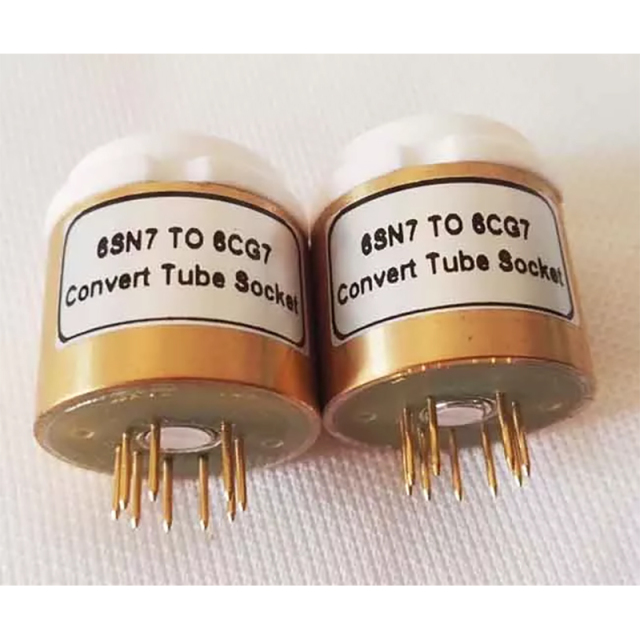 1PC Tube DIY Adapter Socket Converter 6SN7 TO 6CG7