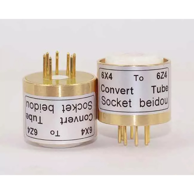 1pc 6X4 (top) to 6Z4 Vaccum tube adapter socket converter 6X4 TO 6Z4 HIFI Diy