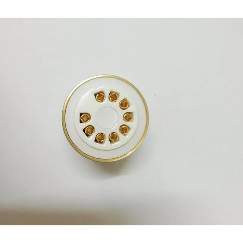 1pc 6N2 TO 12AX7 6.3V Valve Tube Amplifier Socket converter adapter ceramic socket with copper case