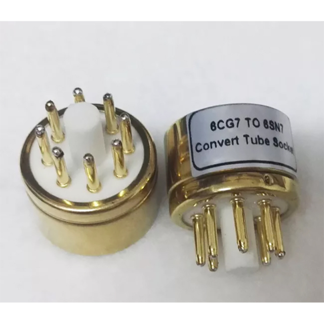 1PC 6CG7 TO 6SN7 6FQ7 to 6SN7 TUBE Socket CONVERTER ADAPTER HIFI DIY