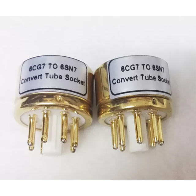 1PC 6CG7 TO 6SN7 6FQ7 to 6SN7 TUBE Socket CONVERTER ADAPTER HIFI DIY