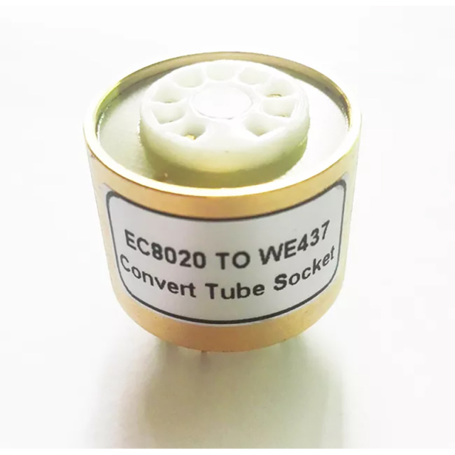 1pc EC8020 to WE437A Valve Tube Amplifier Socket converter adapter