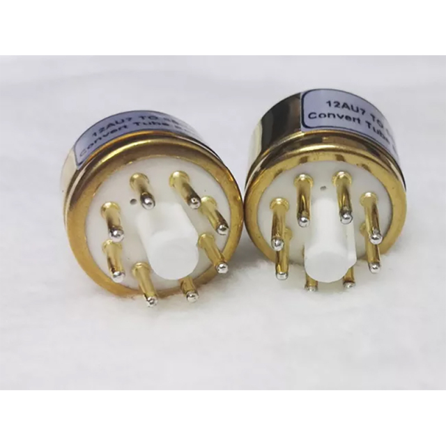 1PC handmade 12AU7 to 6SN7 12AX7 to 6SN7 Vacuum Tube socket Adapter