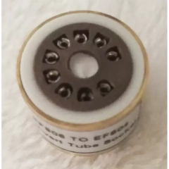 1PC EF806 to EF804 Valve Tube Amplifier Socket converter adapter