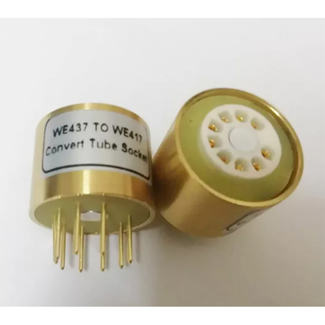 1pc WE437 TO WE417 Valve Tube Amplifier Socket converter adapter