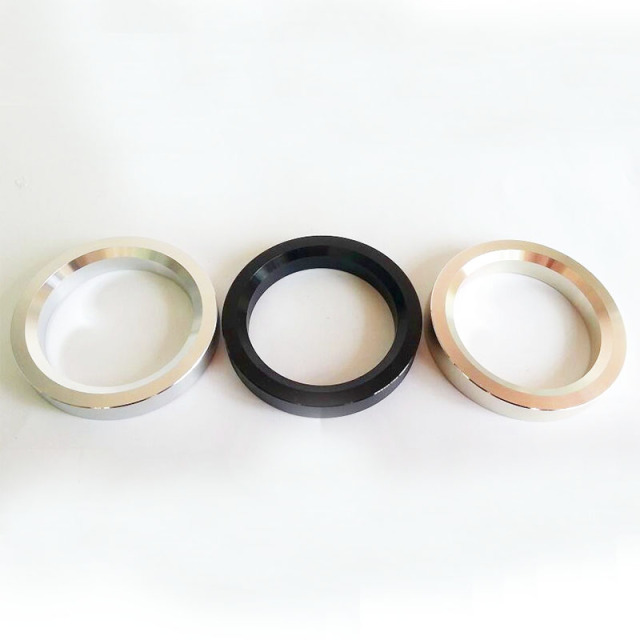 1PC Black color 70mm Aluminum Decorate Base Ring Washer For tube amplifier 845 805 211