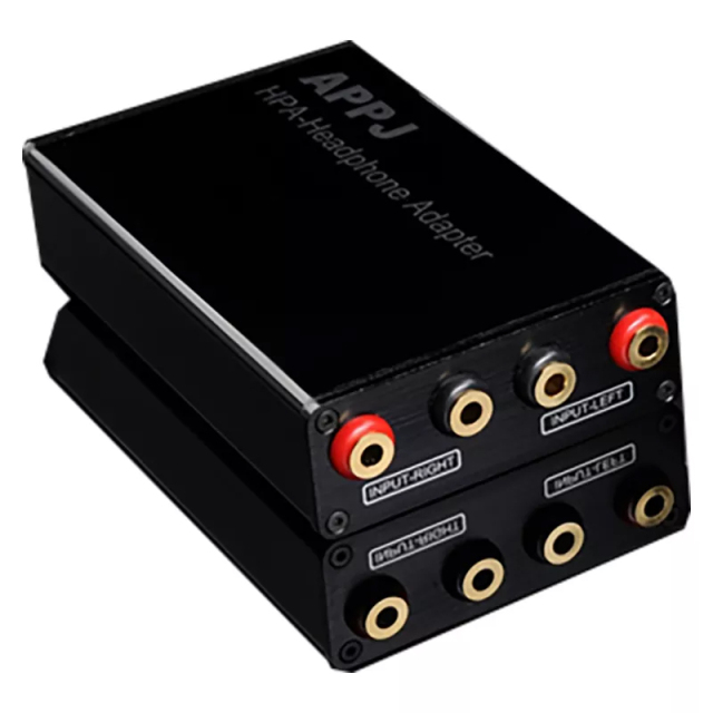 1pc Black color MINIWATT HEADPHONE ADAPTER for Mini tube Amplifier