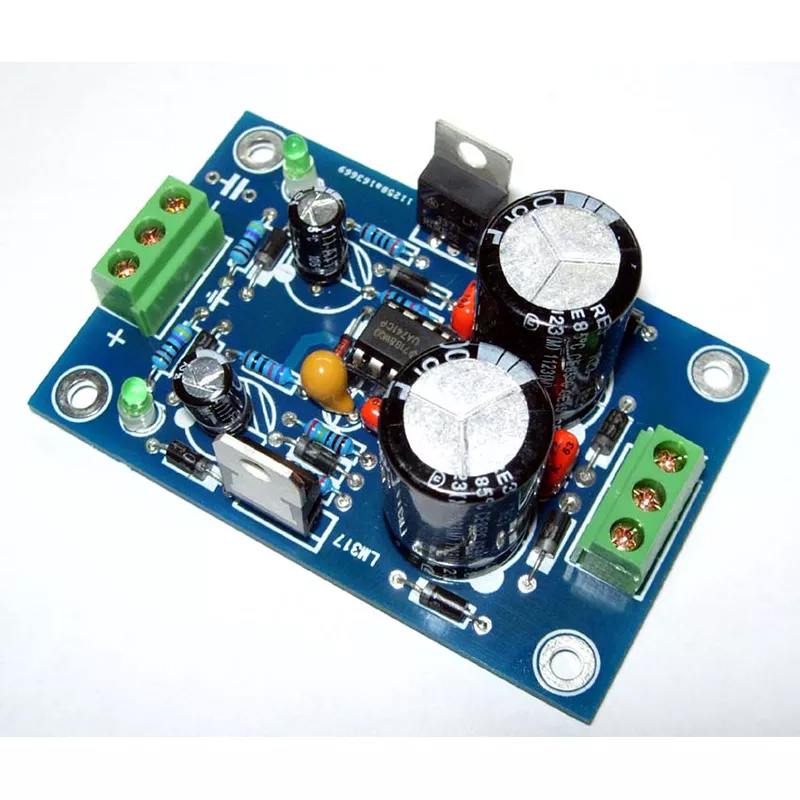 1PC LM317 LM337 Power supply PCB board for VU panel meter