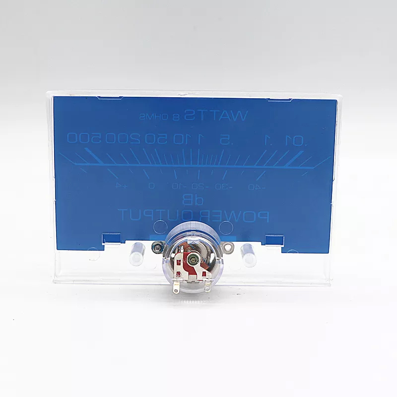 1PC H-10050 DC 500uA dB Power panel meter for tube amplifier DIY Speaker CD DVD player