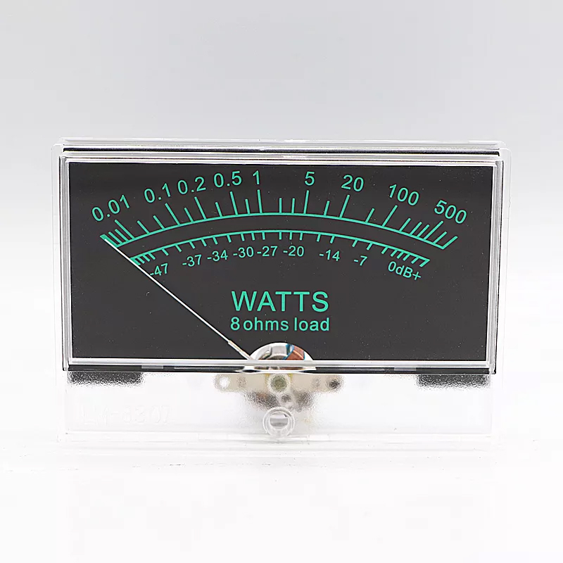 1PC H-10050 DC 500uA dB Power panel meter for tube amplifier DIY Speaker CD DVD player