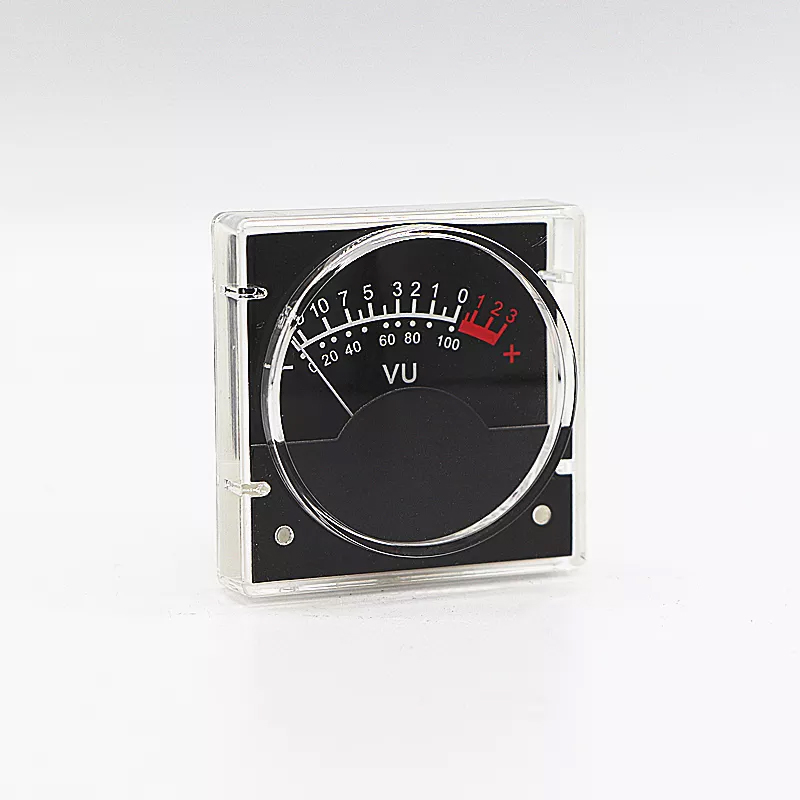 1PC Black H-R36 VU Panel meter for tube amplifier DIY Speaker CD DVD player