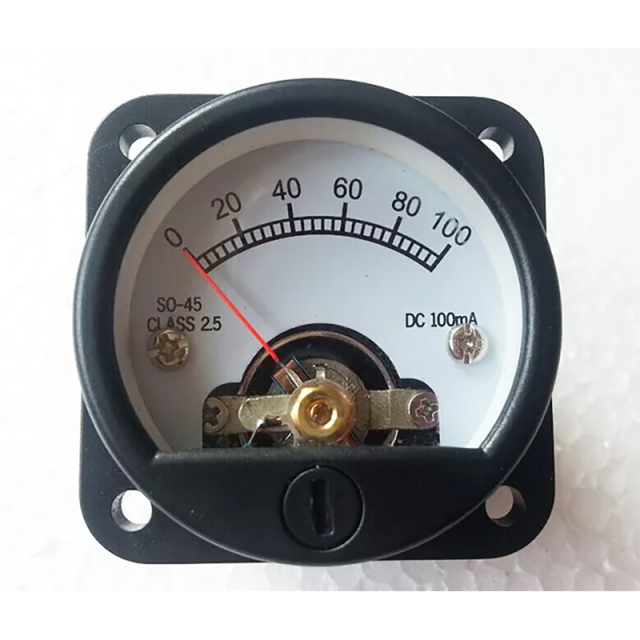 SO-45 1PC 45mm SO45 DC100MA 100MA panel meter Audio Hifi diy
