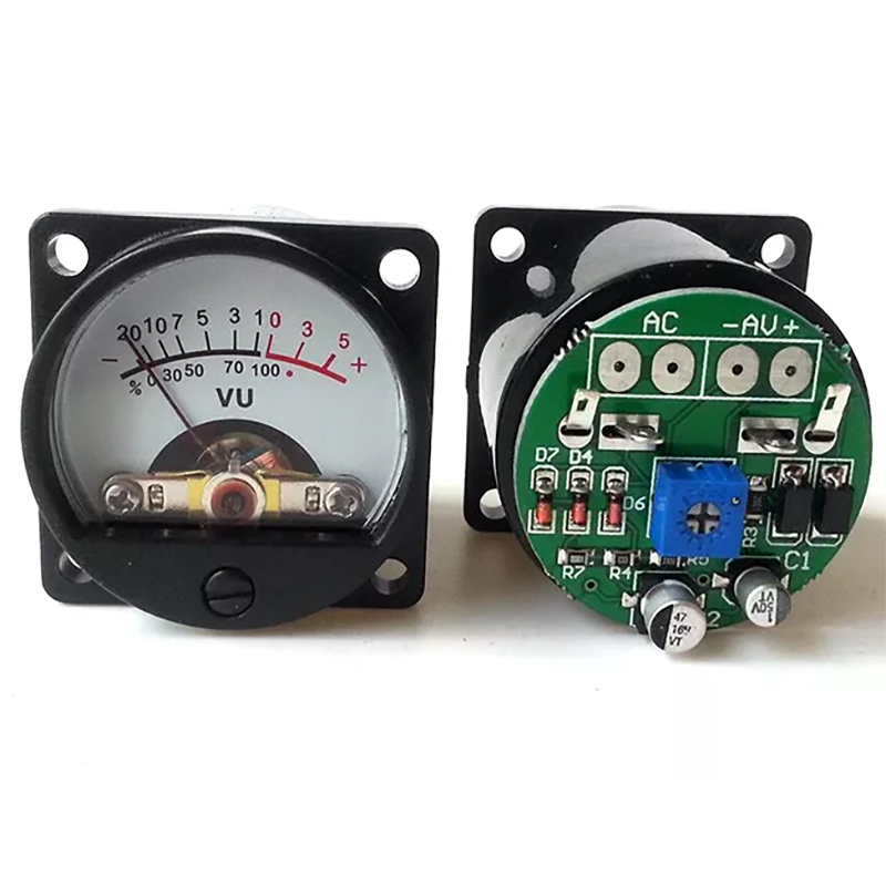 SO-39 For HIFI Amplifier VU panel meter 2PCS 39mm SD39 DC 500V PLUS 2 PCS Drive Board