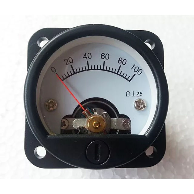 1PC SO-45 DC 100MV panel meter for HIFI Amplifier speaker power supplier