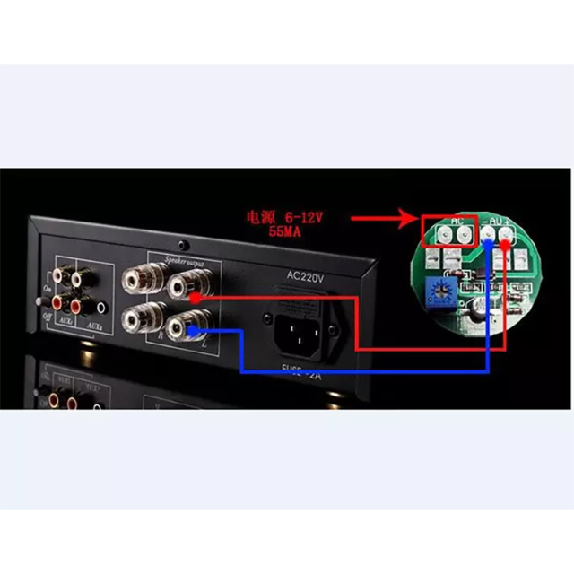 SO-39 For HIFI Amplifier VU panel meter 2PCS 39mm SD39 DC 500V PLUS 2 PCS Drive Board