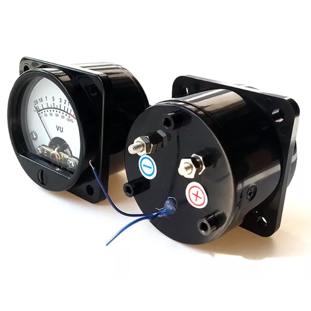 1PC SO-45 DC 500VU panel meter for tube Amplifier speaker power supplier with back light