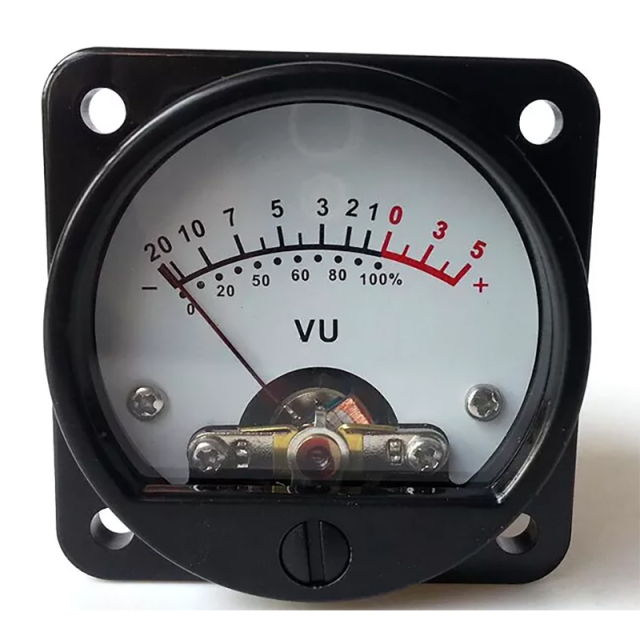 1PC SO-45 DC 500VU panel meter for tube Amplifier speaker power supplier with back light
