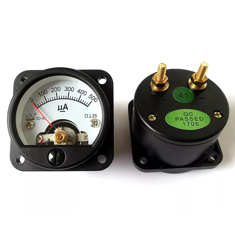 1PC SO-45 DC 500UA panel meter for tube Amplifier speaker power supplier