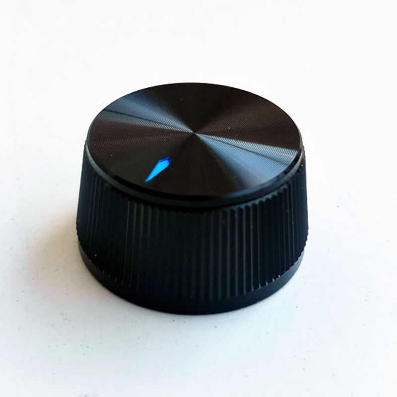 1PC 28X15mm Aluminium AMP volume potentiometer Knob 6.0mm hole for HIFI AMP