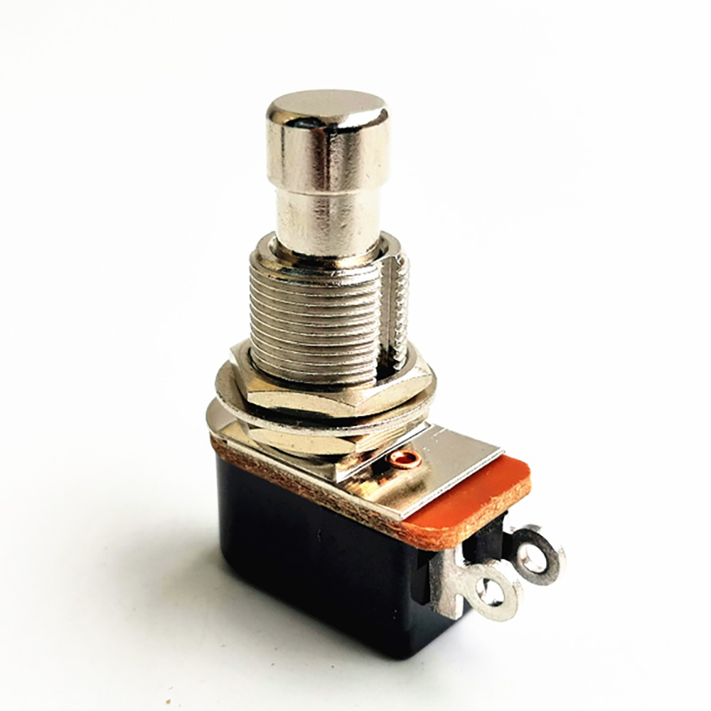 3A-250V 6A-125V  no lock Push Button Footswitch For Tube Guitar Effect Carling