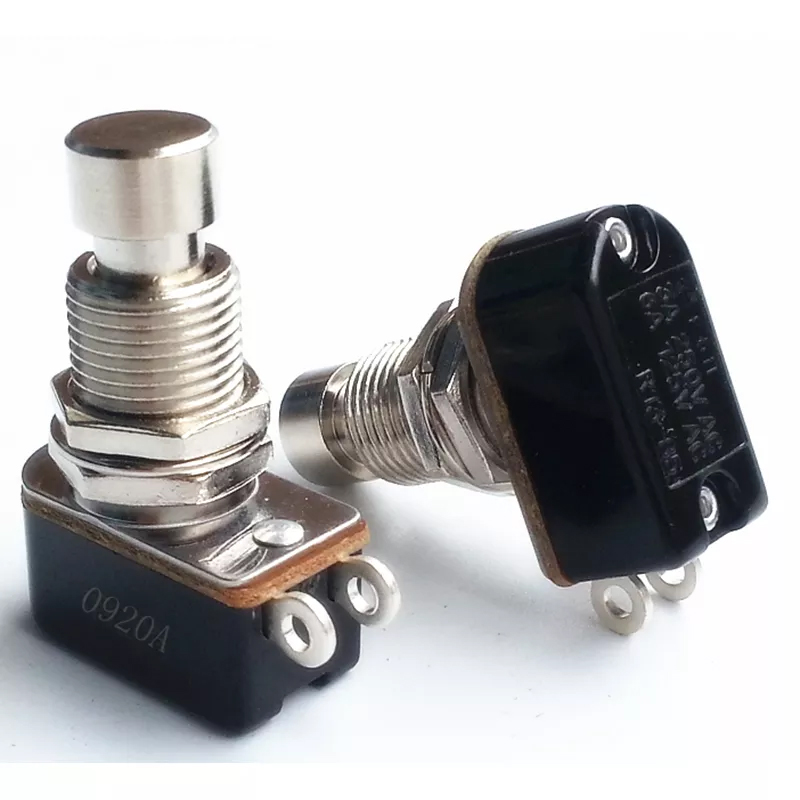 1 PC SCI Carling Push Button Footswitch For Tube Guitar Effect R13-85A
