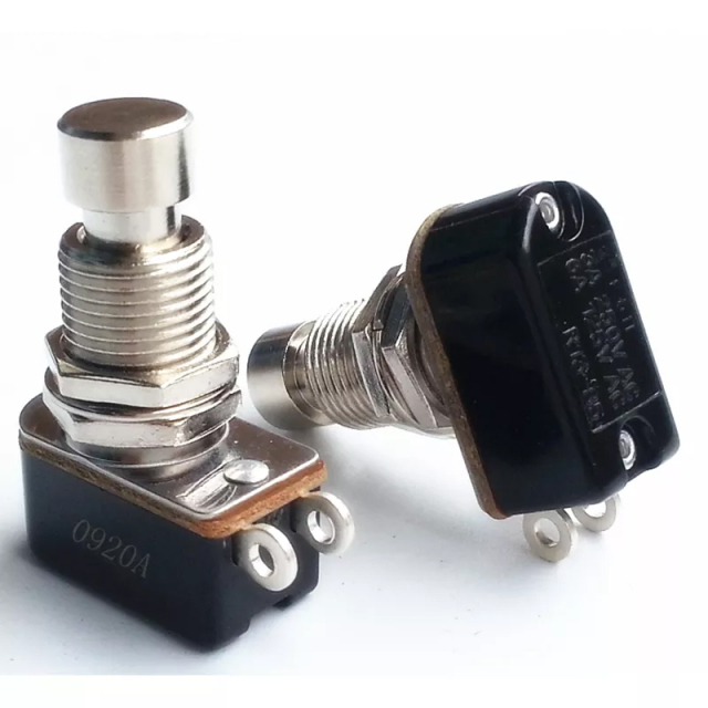 1 PC SCI Carling Push Button Footswitch For Tube Guitar Effect R13-85A