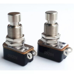 1 PC SCI Carling Push Button Footswitch For Tube Guitar Effect R13-85A