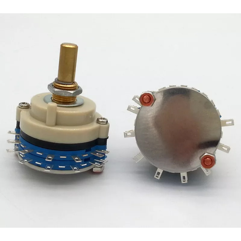 1PC 2 Layers 1 pole 8 steps ROTARY SWITCH Attenuator Pot Potentiometer Volume Control DIY