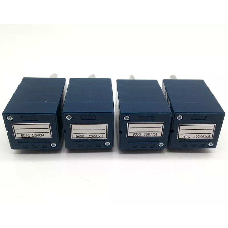 1PC ALPS RK27 4 Channels Volume Potentiometer Attenuator LOG 10KA 20KA 50KA 100KA Hifi Audio DIY parts