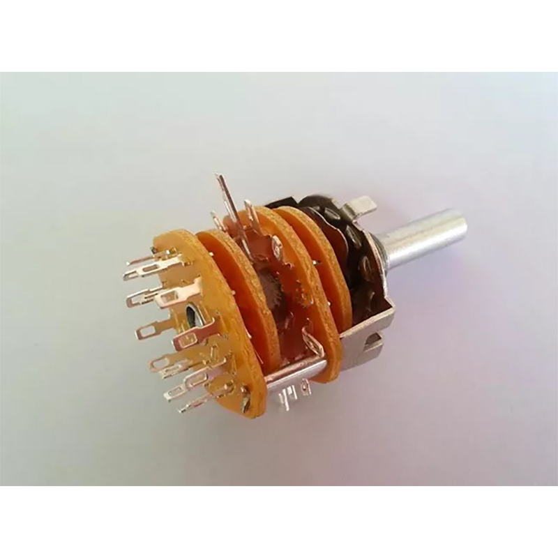 1PC 2 pole 6 step ROTARY SWITCH Attenuator Pot Potentiometer Volume Control DIY
