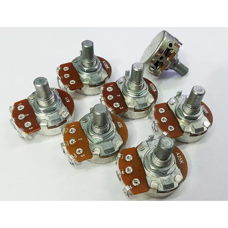 1PC 16 A type STEREO VOLUME Potentiometer A1M 2M A5K A25K A100K A250K A500K