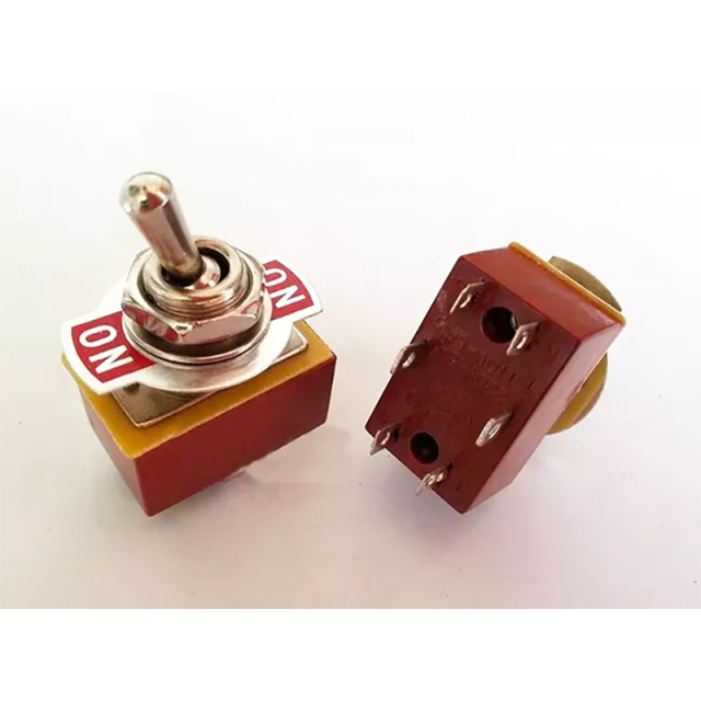 1PC DPDT ON-ON Toggle Switch 6pins 2 positions AC 3A-220V 6A-110V