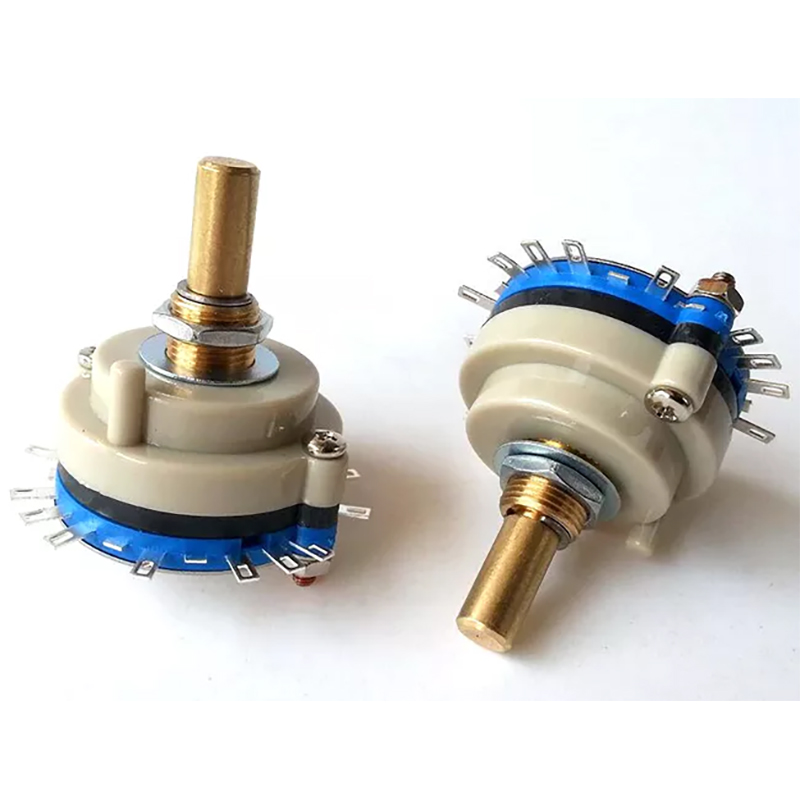 1PC 1 layer 3 Pole 4 way Rotary Switch Attenuator Volume Potentiometer HIFI DIY parts