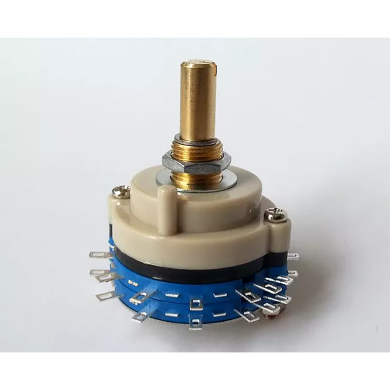 1PC 2 Pole 12 Step ROTARY SWITCH Attenuator Pot Potentiometer Volume Control DIY