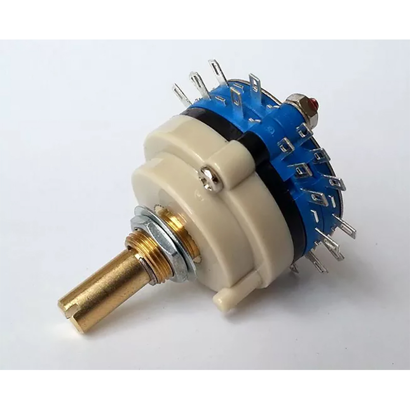 1PC 2 Pole 12 Step ROTARY SWITCH Attenuator Pot Potentiometer Volume Control DIY