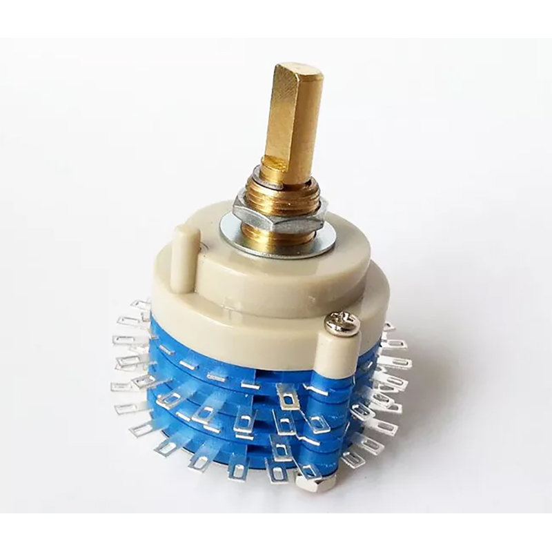 1PC 2 Pole 24 Step ROTARY SWITCH Attenuator Pot Potentiometer Volume Control DIY