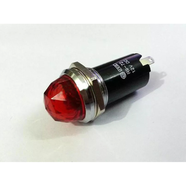 1PC Red Tube AMP radio dial indication Lamp Light with 6.3V 0.15A Bulb