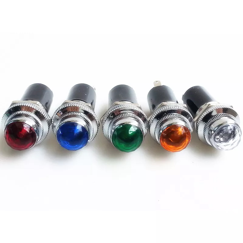 1PC 5 colors Tube AMP radio dial indication Lamp Light with 6.3V 0.15A Bulb BAYONET pin