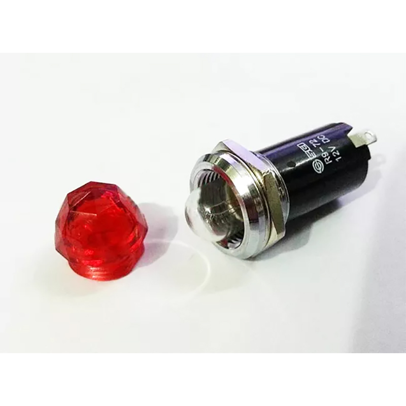 1PC Red Tube AMP radio dial indication Lamp Light with 6.3V 0.15A Bulb