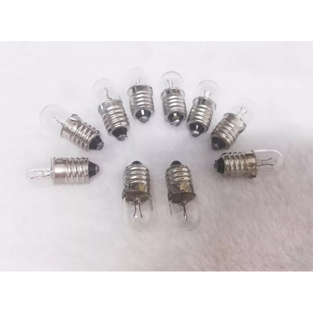 10 pcs 6.3V 150mA 0.15A tube radio dial indication Lamp Light Bulb BAYONET pin base